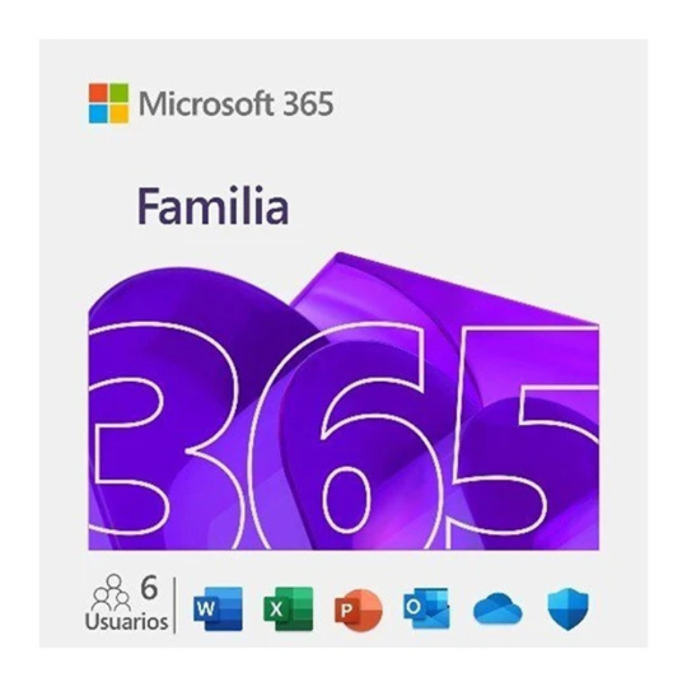Microsoft 365 Familia 1 año Digital - MEXICO