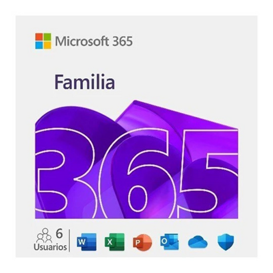Microsoft 365 Familia 1 año Digital - MEXICO
