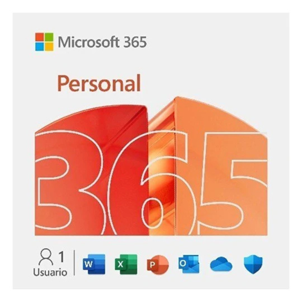 Microsoft 365 Personal 1 año Digital - MEXICO