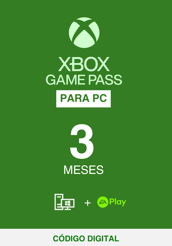 Game Pass para PC 3 Meses Digital - LATAM