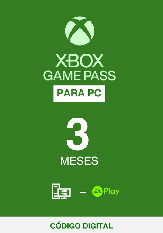 Game Pass para PC 3 Meses Digital - LATAM